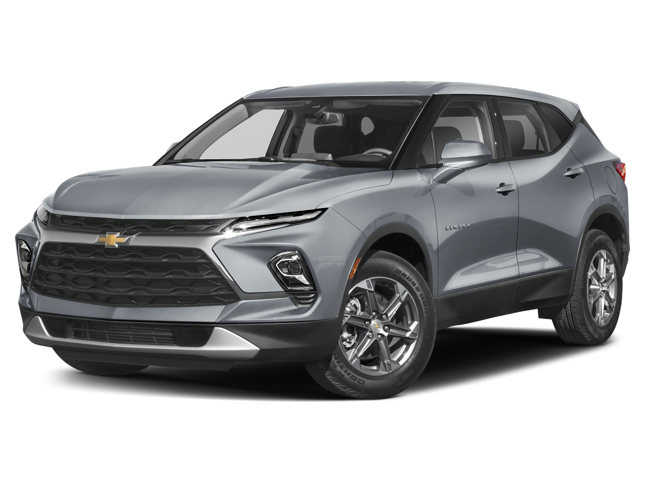 2025 Chevrolet Blazer 2LT in Sterling Gray Metallic — front three-quarter view