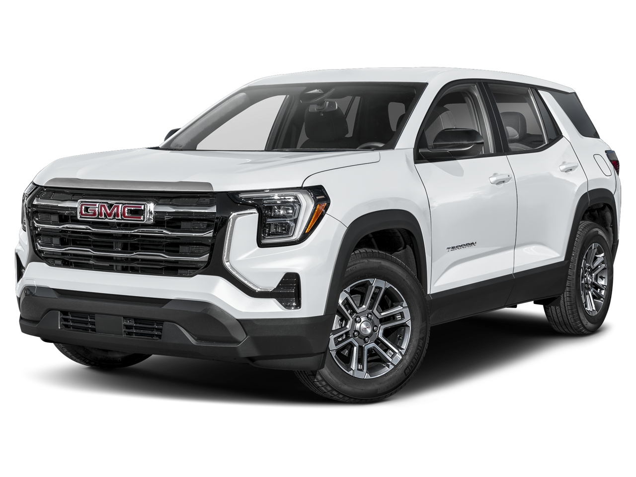 2027 GMC Terrain FWD Elevation in Sterling Metallic — front three-quarter view