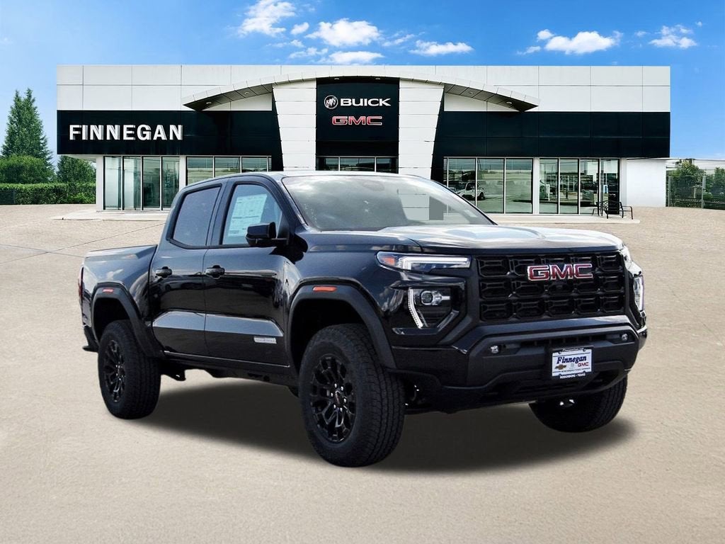 2026 GMC Canyon Elevation in Onyx Black — front three-quarter view