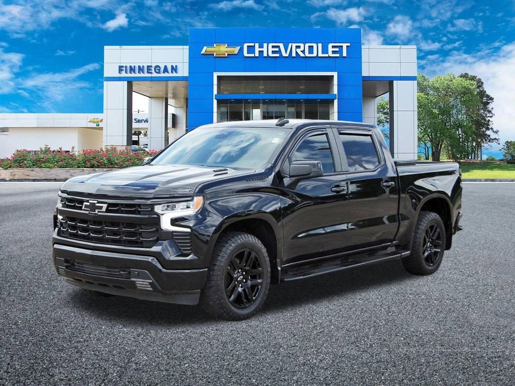 2023 Chevrolet Silverado 1500 — rear three-quarter view