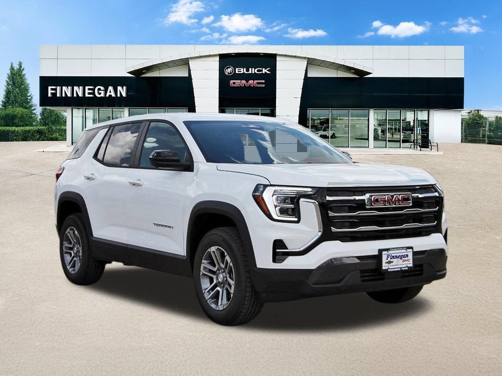 2027 GMC Terrain FWD Elevation in Summit White — front three-quarter view