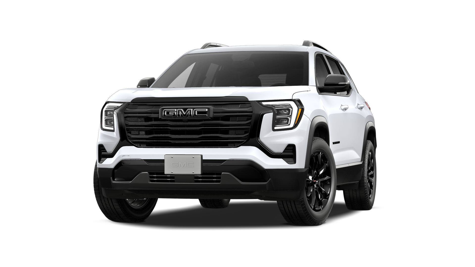 2027 GMC Terrain FWD Elevation in Summit White — front three-quarter view