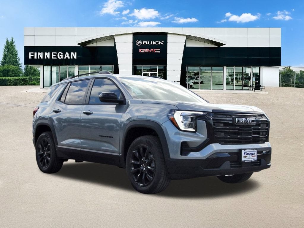 2026 GMC Terrain Elevation in Sterling Metallic — front three-quarter view