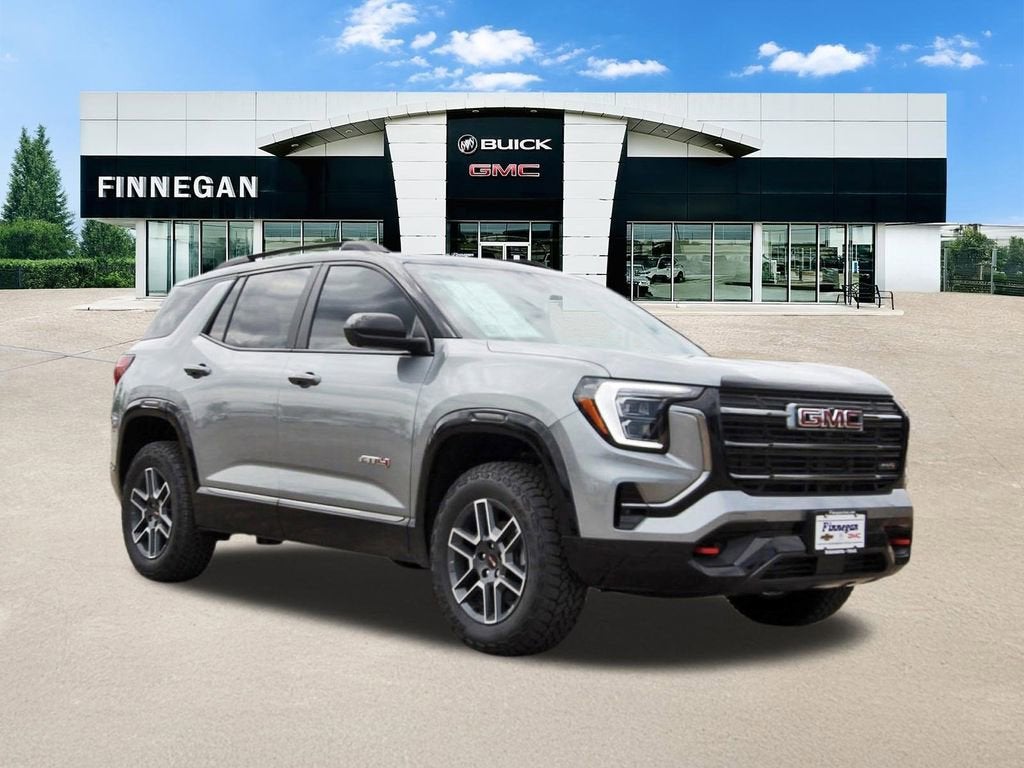 2026 GMC Terrain AT4 in Sterling Metallic — front three-quarter view