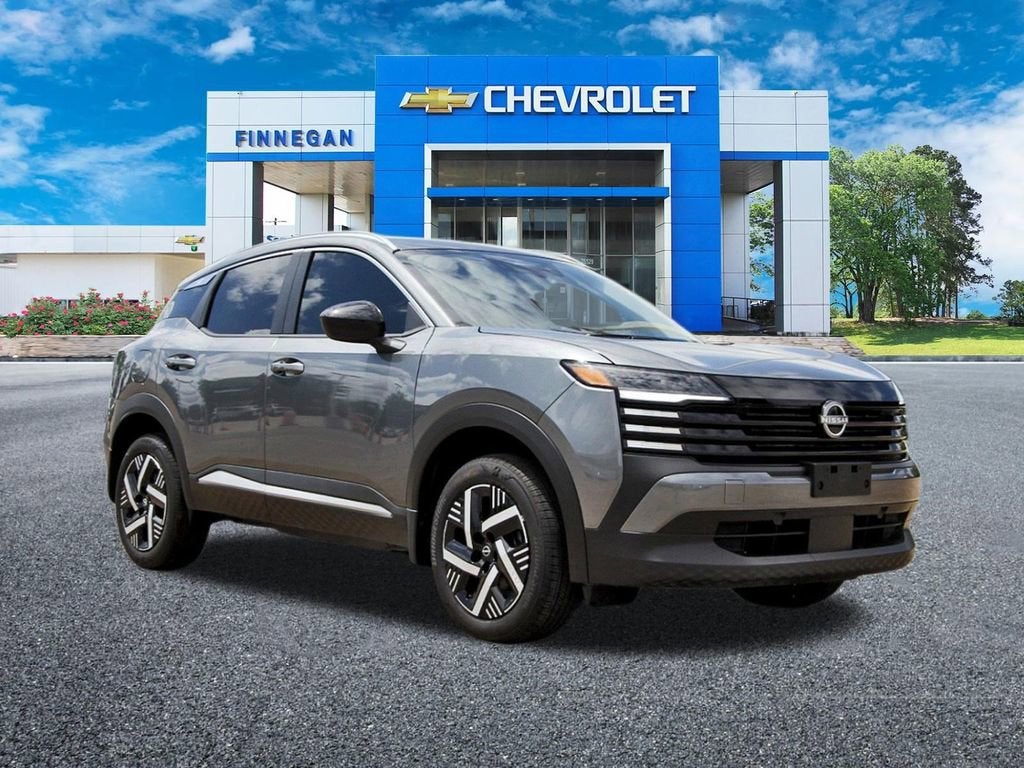 2026 Nissan Kicks SV in Gray — front three-quarter view