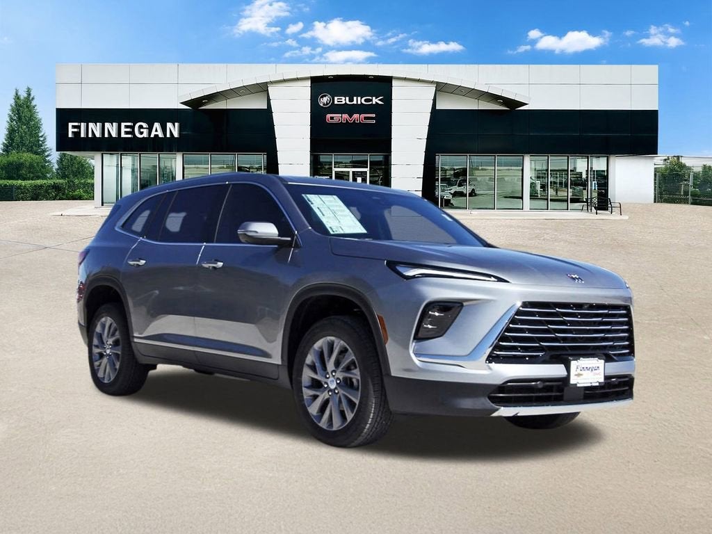 2026 Buick Enclave Preferred in Moonstone Gray Metallic — front three-quarter view