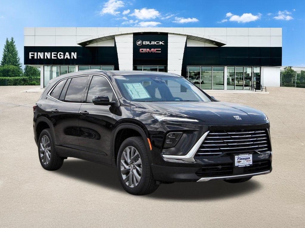 2026 Buick Enclave Preferred in Ebony Twilight Metallic — front three-quarter view