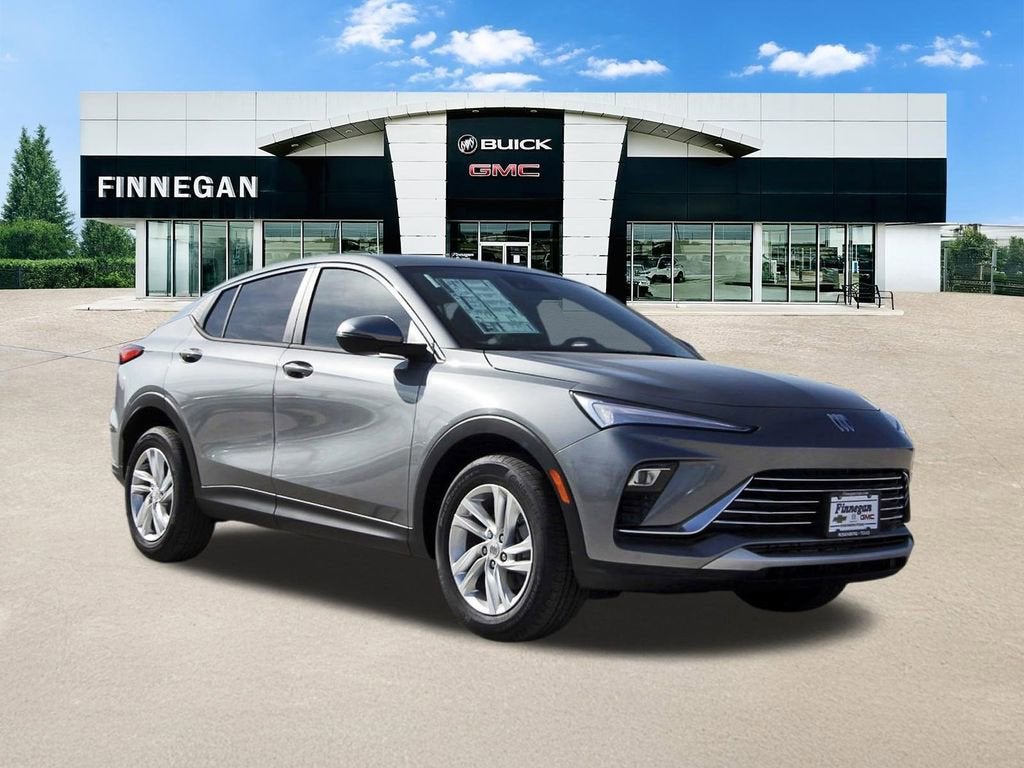 2026 Buick Envista Preferred in Moonstone Gray Metallic — front three-quarter view