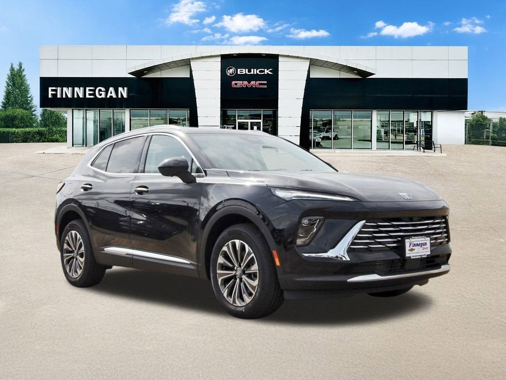 2026 Buick Envision Preferred in Ebony Twilight Metallic — front three-quarter view