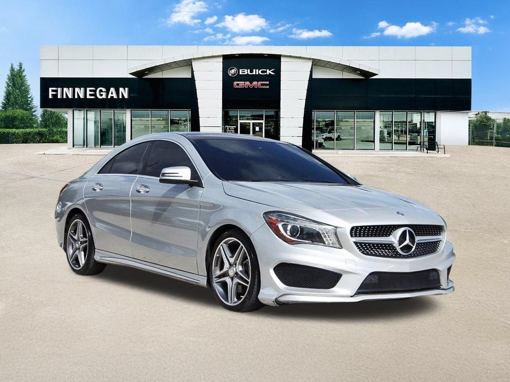 2015 Mercedes-Benz CLA CLA 250 in Silver — front three-quarter view